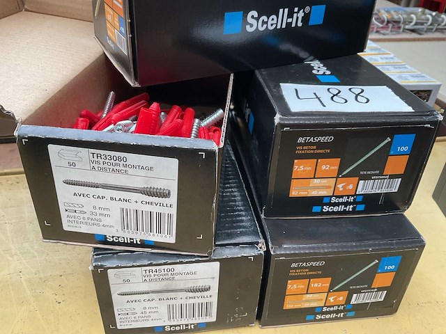 5 dozen slag hulzen en afstand schroeven - afbeelding 3 van  5