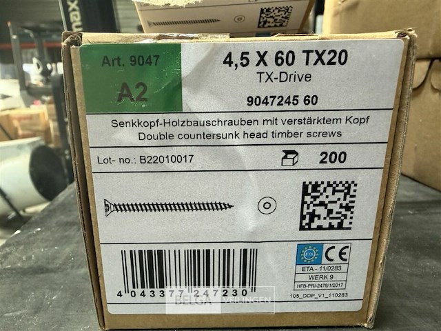 5 dozen torxschoeven - afbeelding 2 van  3