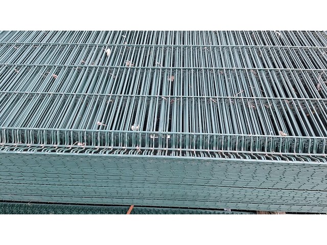 5 draadpaneel groen 190 cm h x 250cm - afbeelding 2 van  4
