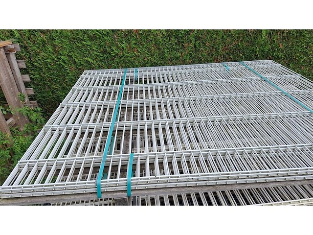 5 draadpaneel wit 200cm h x250cm - afbeelding 2 van  5