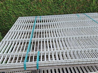 5 draadpaneel wit 200cm h x250cm - afbeelding 2 van  5