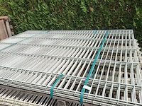 5 draadpaneel wit 200cm h x250cm - afbeelding 3 van  5