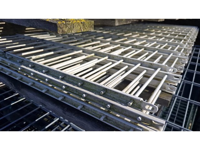 5 draadpaneel wit 200cm h x250cm - afbeelding 2 van  5