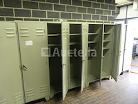 5 dubbele deurkasten, 3 diverse metalen kasten - afbeelding 7 van  20