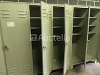 5 dubbele deurkasten, 3 diverse metalen kasten - afbeelding 18 van  20