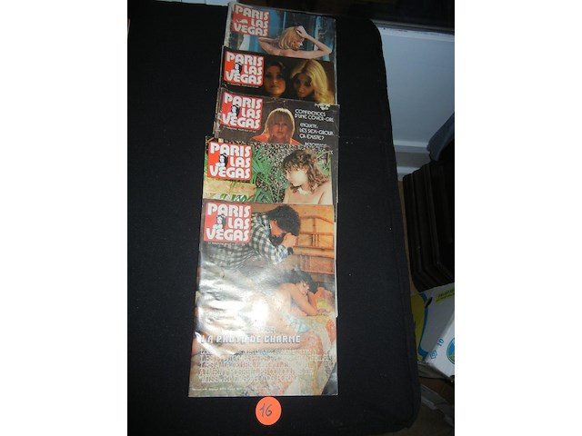 5 erotische boekjes (paris las vegas) - afbeelding 1 van  1