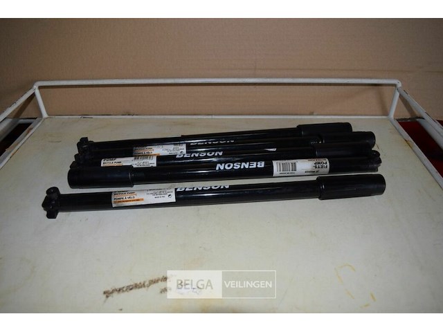 5 fietspompen - afbeelding 1 van  2