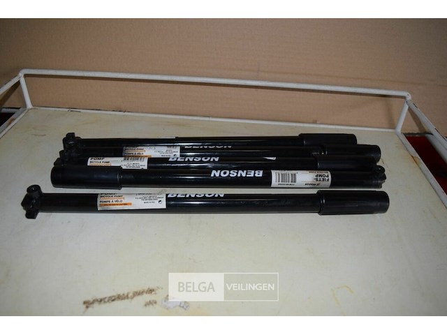 5 fietspompen - afbeelding 1 van  2