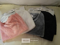 5 fleece wintermutsen div. kleuren