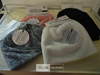 5 fleece wintermutsen div. kleuren