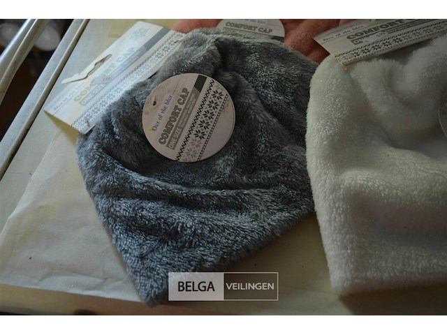 5 fleece wintermutsen div. kleuren - afbeelding 3 van  4