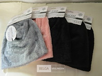 5 fleece wintermutsen div. kleuren