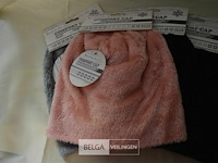 5 fleece wintermutsen div. kleuren - afbeelding 3 van  4