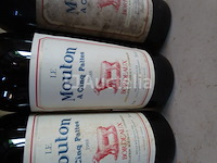 5 flessen bordeaux le mouton à cinq pattes 1988 - afbeelding 4 van  4