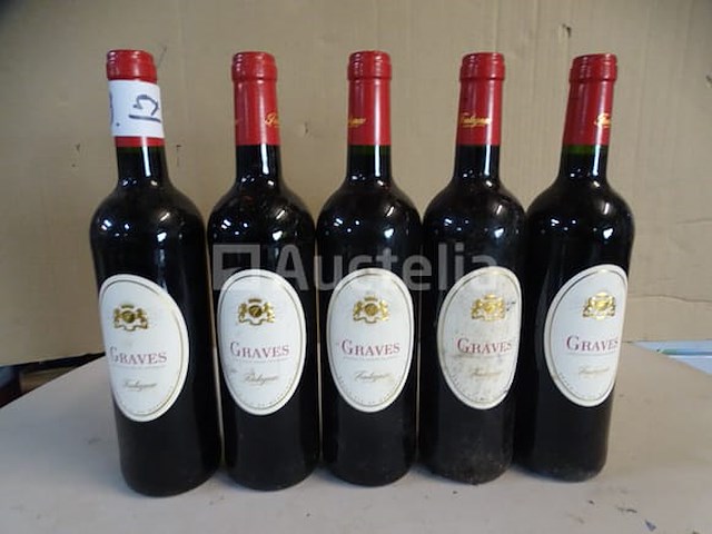 5 flessen graves fontagnac 2016 - afbeelding 1 van  4