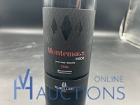 5 flessen rode wijn montemera - afbeelding 2 van  3