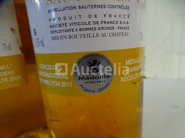 5 flessen sauternes château mauras 2009 - afbeelding 4 van  5