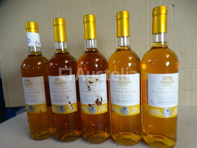 5 flessen sauternes château mauras 2009 - afbeelding 5 van  5