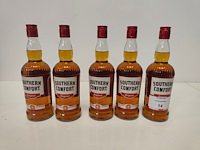 5 flessen southern comfort