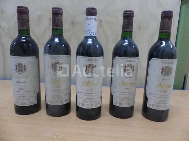 5 flessen wijn 75 cl château montus (010871-066) - afbeelding 1 van  6