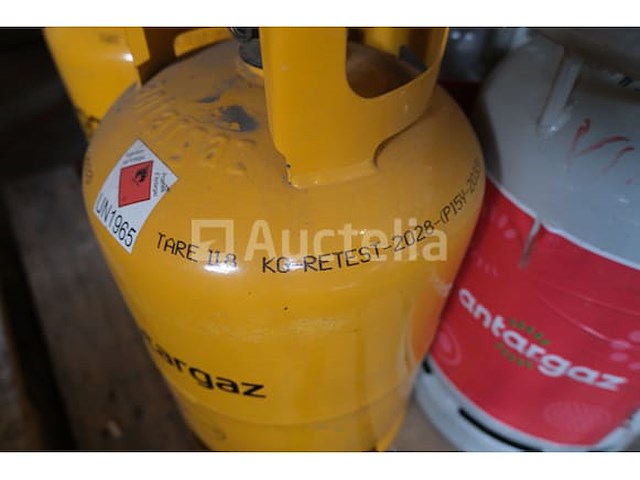 5 gasflessen (afvoeren) - afbeelding 3 van  6