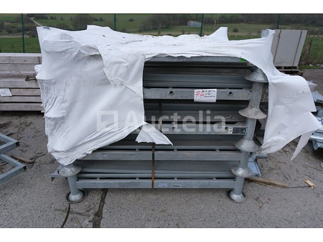 5 gegalvaniseerde stalen opslagcradles - afbeelding 1 van  5