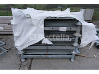 5 gegalvaniseerde stalen opslagcradles - afbeelding 1 van  5