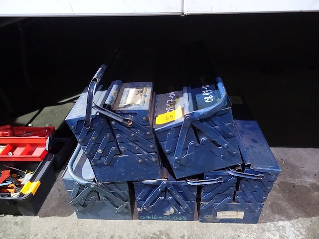 5 gereedschapskisten (zonder materiaal) - afbeelding 2 van  6