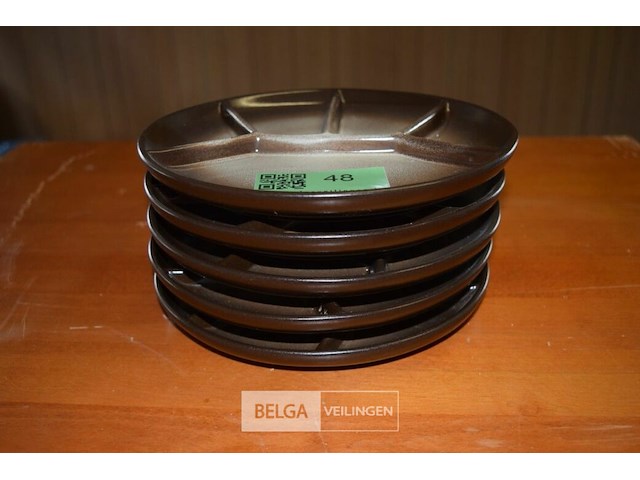 5 gourmet borden - afbeelding 1 van  2