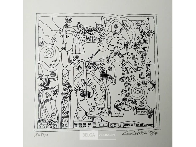 5 grafische werken, codviez - afbeelding 6 van  6
