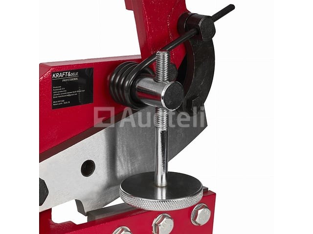 5" handmatige guillotine voor kraft&dele stalen platen en staven - afbeelding 5 van  5