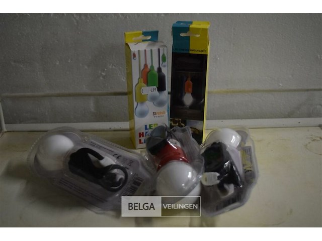 5 hang led lampjes - afbeelding 1 van  4