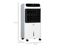 5-in-1 luchtverfrisser/ventilator/luchtbevochtiger/luchtreiniger/ionisator - afbeelding 3 van  5