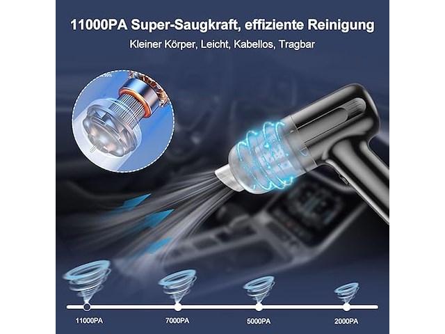 5 in 1 mini handstofzuiger - afbeelding 3 van  4