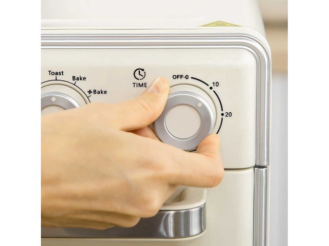 5-in-1 mini-oven, 20 l capaciteit, 1400w, 1 ovenrooster - afbeelding 5 van  5