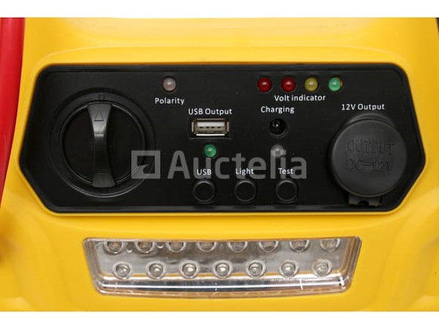 5-in-1 starter - multifunctioneel apparaat - kraft&dele starter, compressor, zaklamp - afbeelding 2 van  4