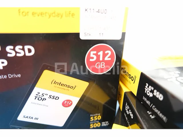 5 intenso 2,5" ssd 512gb geheugenkaarten - afbeelding 1 van  6