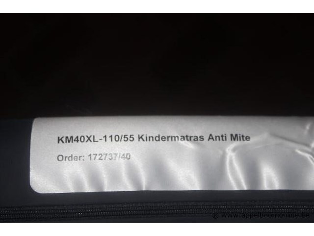 5 kinderbed matrassen afm 110x55cm - afbeelding 1 van  2