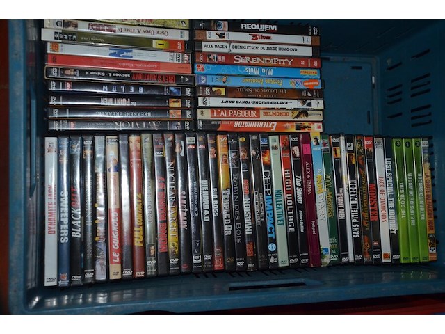 5 kisten gevuld met ca. 400 dvd's - afbeelding 2 van  11
