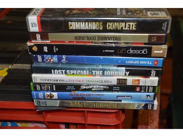 5 kisten gevuld met ca. 400 dvd's - afbeelding 9 van  11