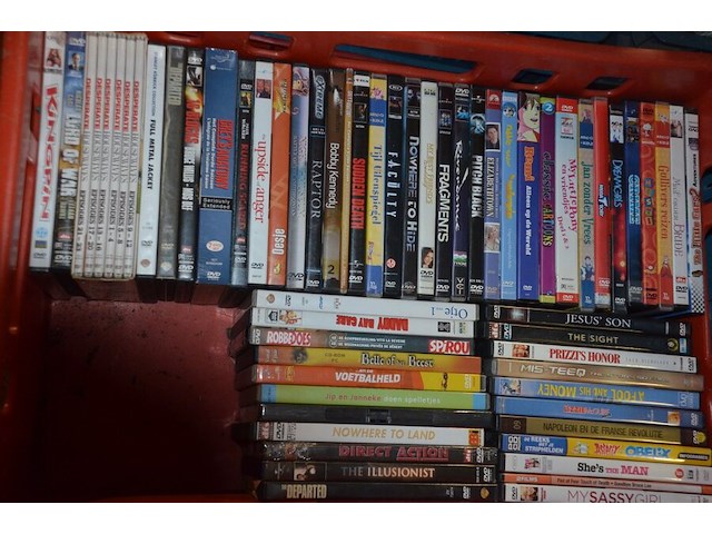 5 kisten gevuld met ca. 400 dvd's - afbeelding 10 van  11