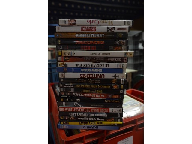 5 kisten gevuld met ca. 400 dvd's - afbeelding 7 van  10