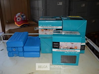 5 koelelementen en 5 pakken plastieken rietjes - afbeelding 1 van  3