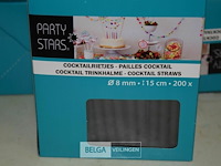 5 koelelementen en 5 pakken plastieken rietjes - afbeelding 3 van  3
