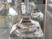 5 kristallen kandelaars villeroy & boch - afbeelding 4 van  8