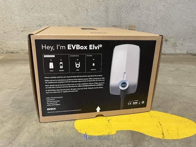 5 laadstations evbox elvi - 22 kw - afbeelding 12 van  18