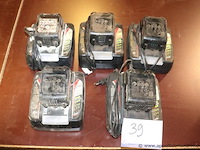 5 laders met batterij - afbeelding 1 van  3