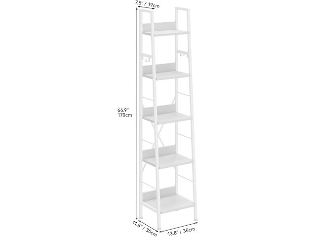 5-lagige bibliotheek, industriële schaal - afbeelding 3 van  3