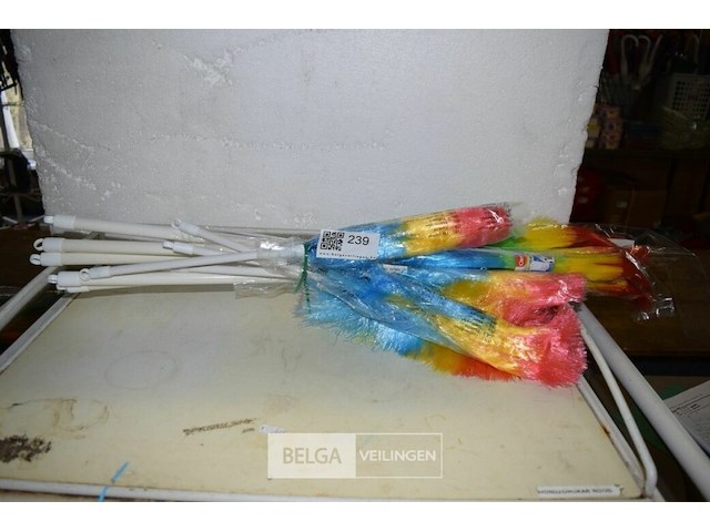 5 lange en 5 korte spinnenborstels - afbeelding 1 van  2