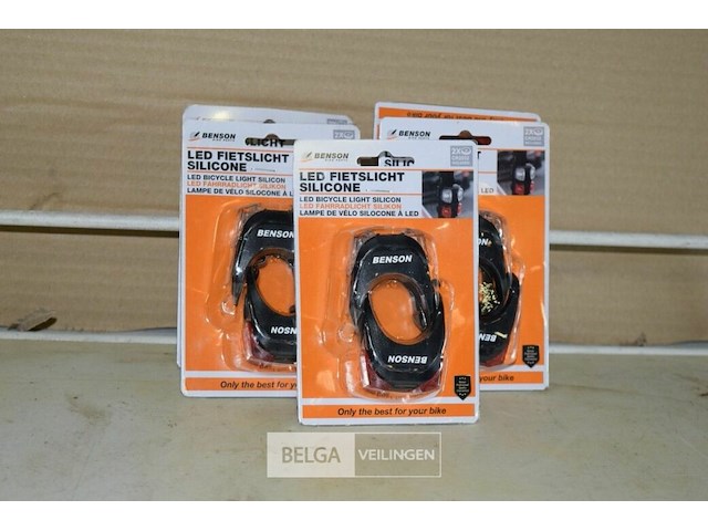 5 led fietslicht - afbeelding 1 van  2